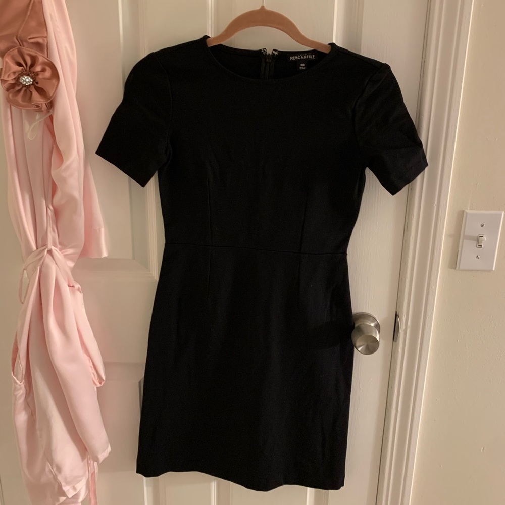 Like new (worn once) black J. Crew Mercantile short dress.
